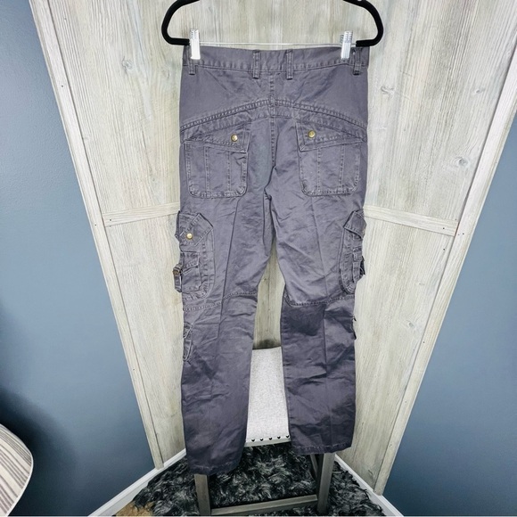 Tactical Bondage Streetwear Cargo Pants Gray - Picture 3 of 7